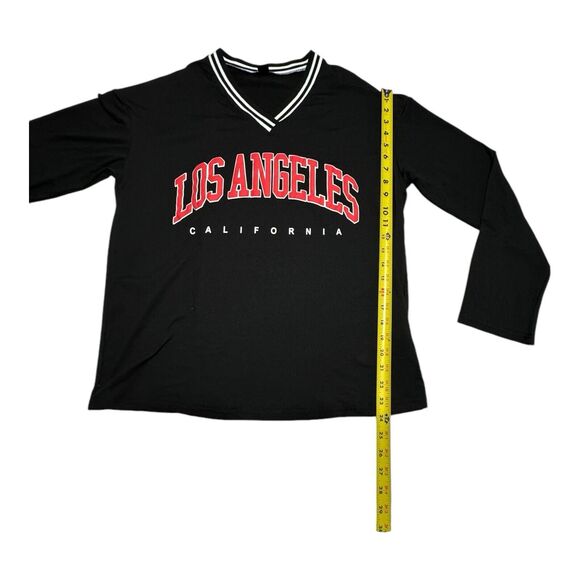 SHEIN MOOSTA Los Angeles Drop Shoulder Women’s Oversized Loose Fit Medium - Picture 12 of 14